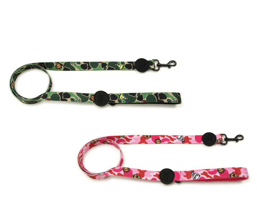 預購┃BAPE ABC MILO LEASHES 迷彩 寵物 牽繩 牽引繩