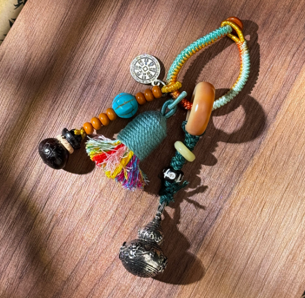 0205XZ37-西藏天珠-葫蘆琉璃掛件（A37）