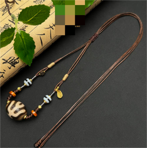 0205XZ47-西藏天珠-達洛貴人項鏈（A47）