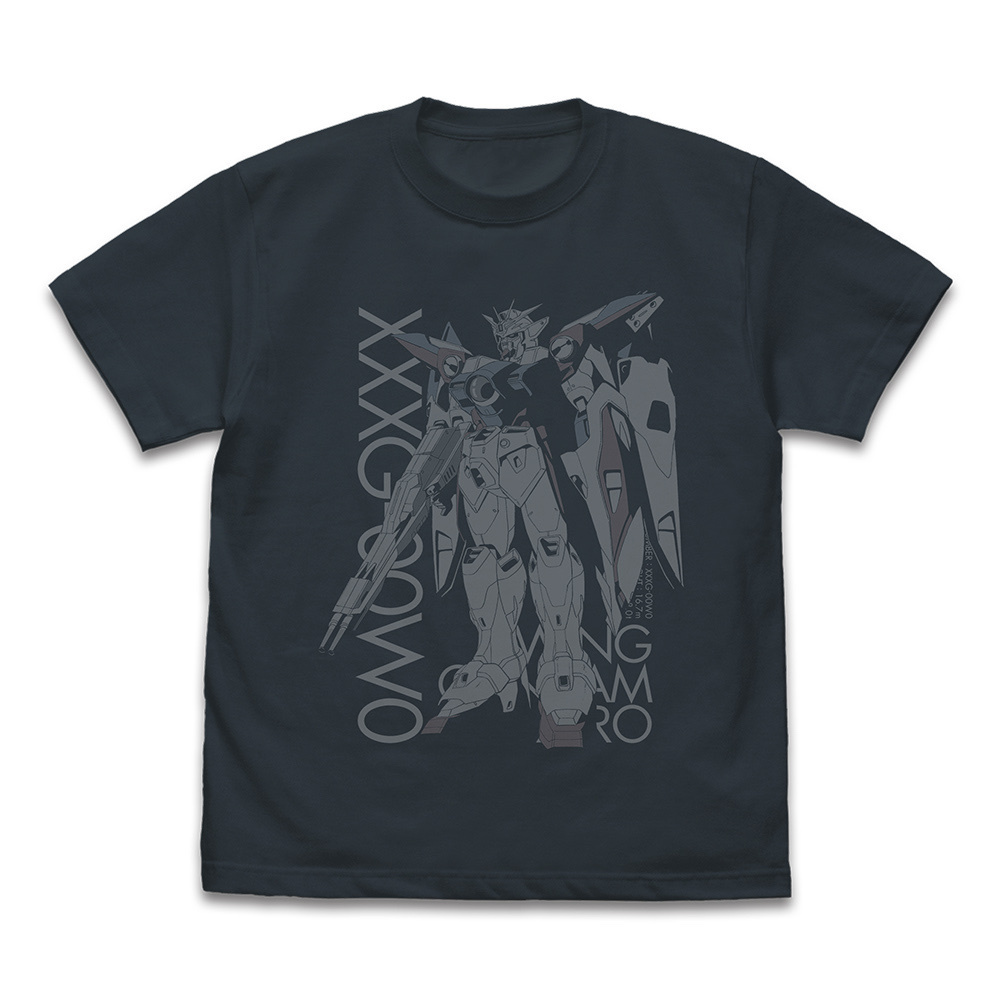 Cospa 021626 XXXG-00W0 ウイングガンダムゼロ Tシャツ [新機動戦記ガンダムW] SLATE
