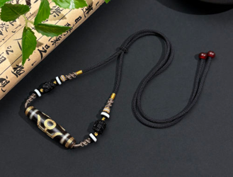 0205XZ60-西藏天珠-18K貴人項鏈（A60）