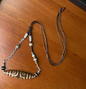 0205XZ80-西藏天珠-七眼項鏈（A80）