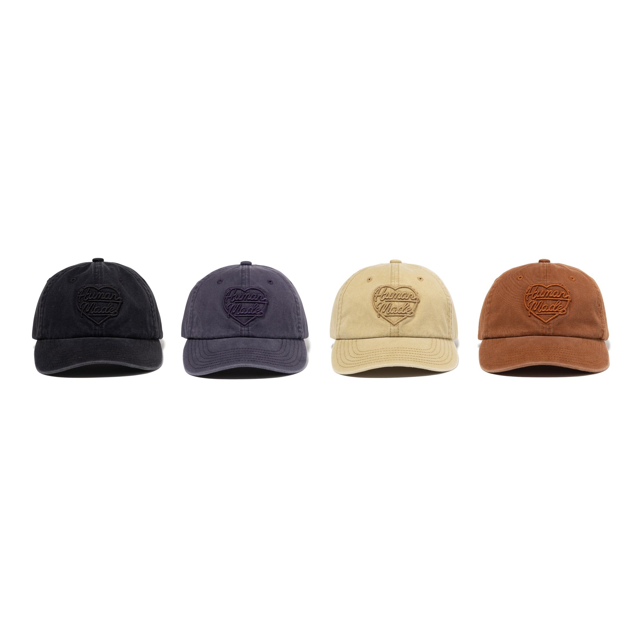 預購┃HUMAN MADE 6PANEL TWILL CAP 愛心 棒球帽 老帽