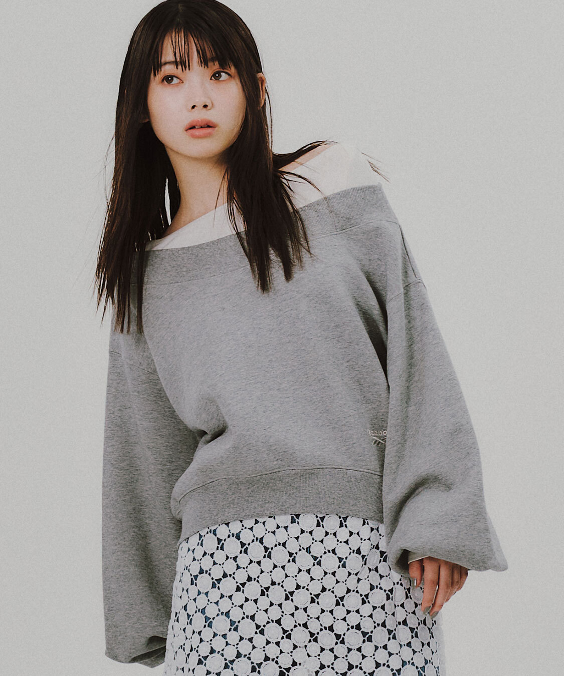 [預購] COCO DEAL 船型領剪裁針織衫