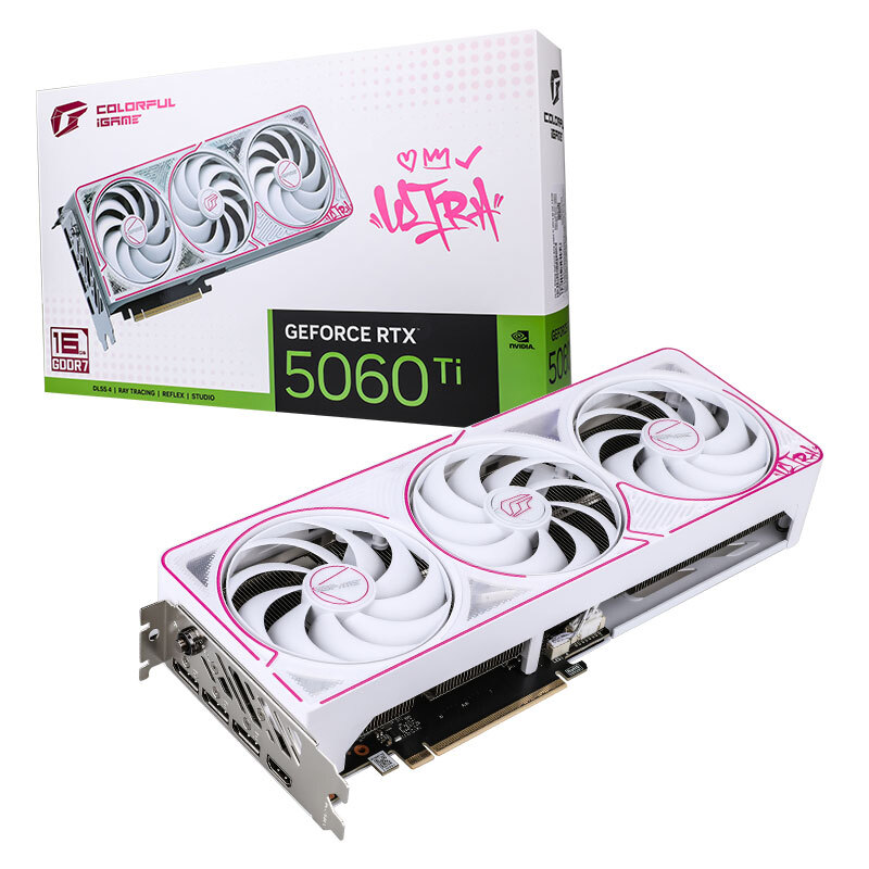 Colorful iGame GeForce RTX 5060 Ti Ultra W OC 16GB-V 顯示卡