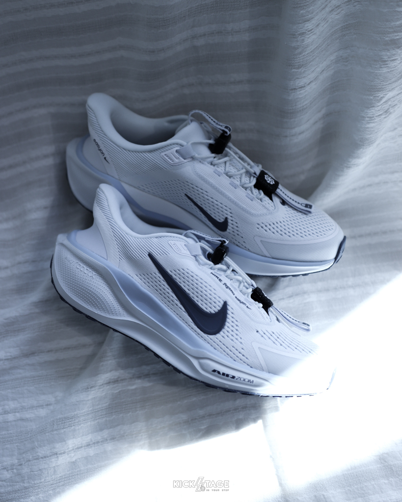 女鞋 NIKE W PEGASUS EASYON 白灰藍 調節扣 緩震 輕盈 透氣 慢跑 運動鞋【FQ7844-125】