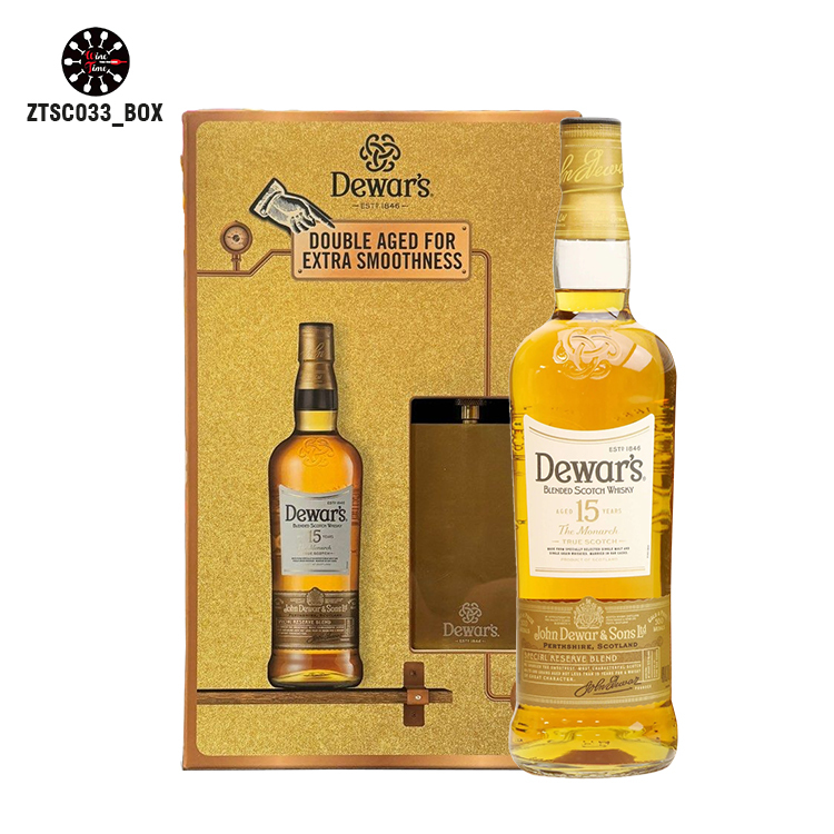 Dewar's 15 Year Old The Monarch Scotch Whisky 帝王15年調和威士忌 啡黃盒