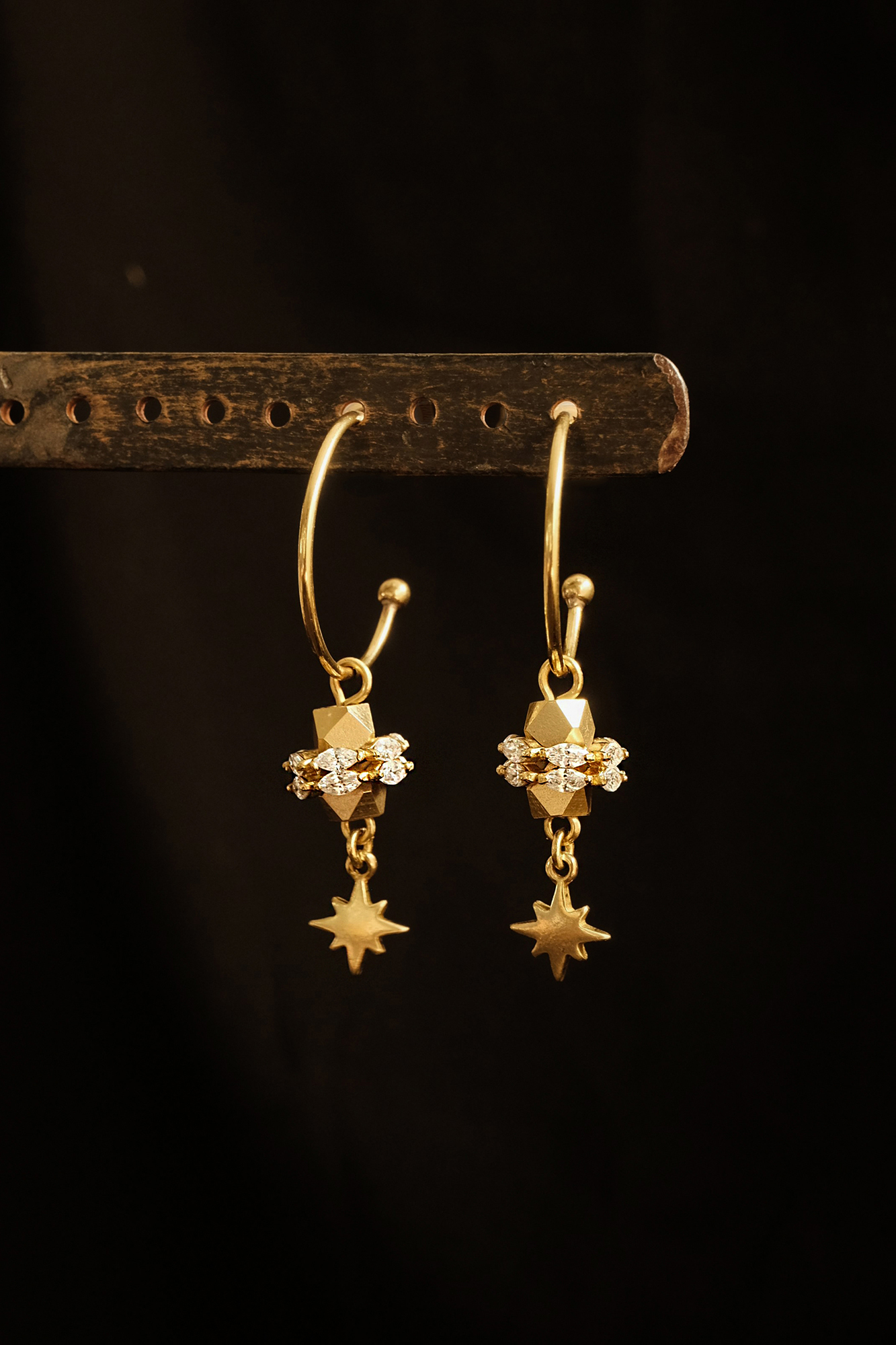 舊河序曲兩戴式耳環