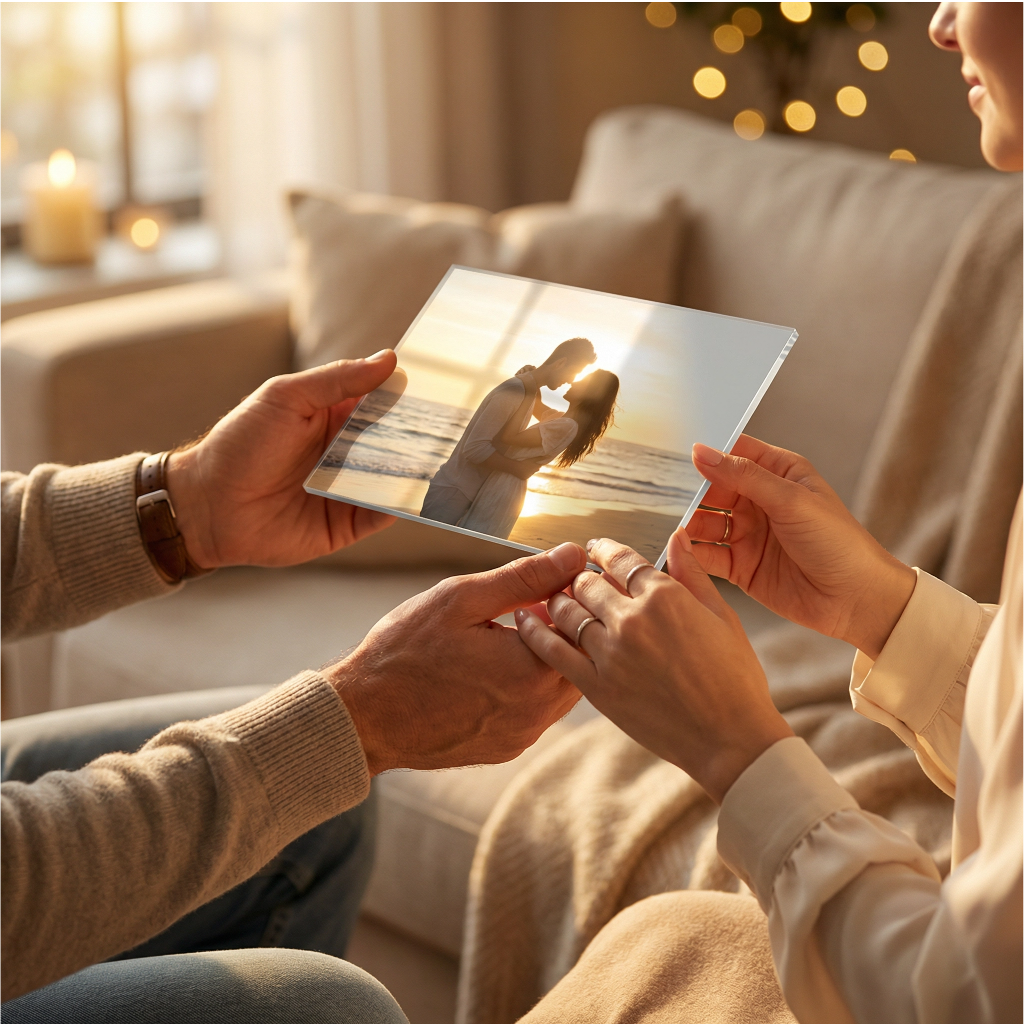 Krystalo™ 晶彩畫｜精巧型 (20x15cm)｜客製化你的第一件回憶藏品