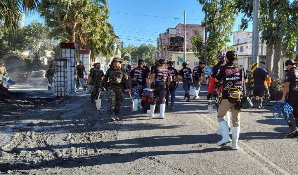 PATRONI 透過攸惜關懷協會前進 2025 花蓮風災救災資料畫面