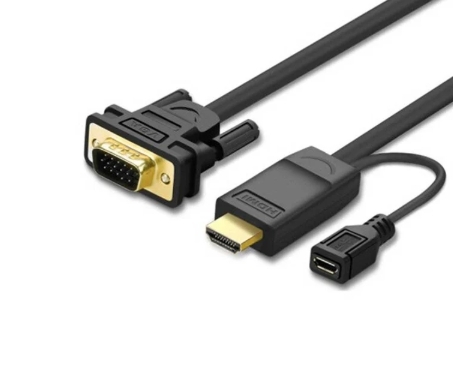 Ugreen HDMI 轉 VGA轉換器傳輸線- 1.5米_MM101 - 30449