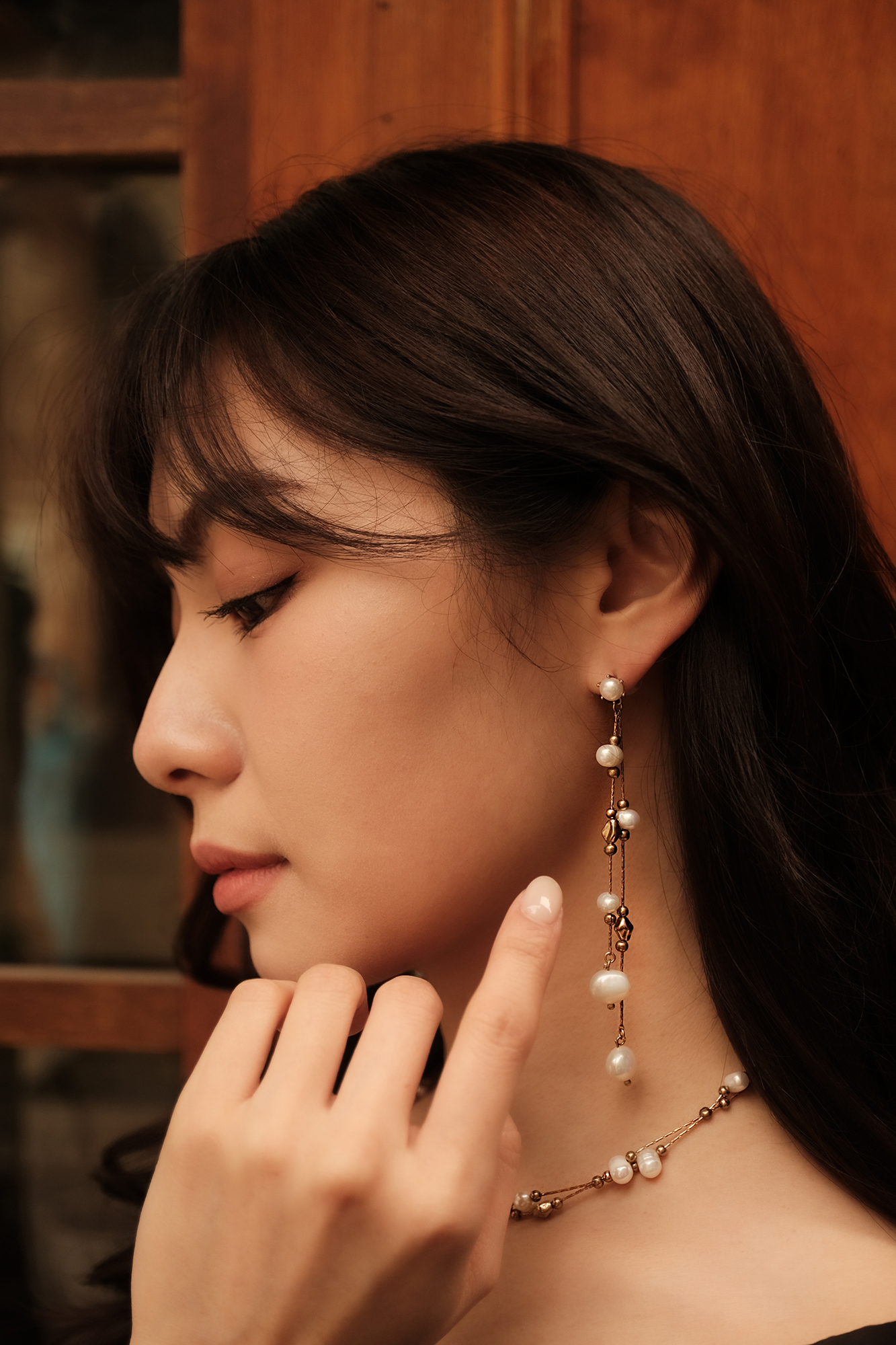 芙蕾雅的呢喃耳環