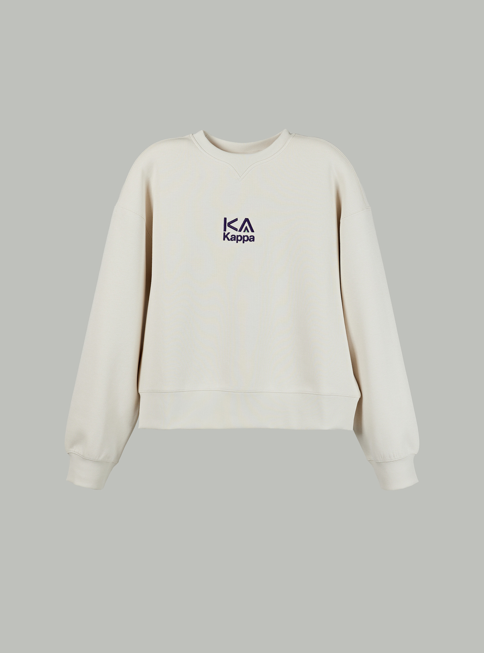 女款 內裡刷絨圓領大學T