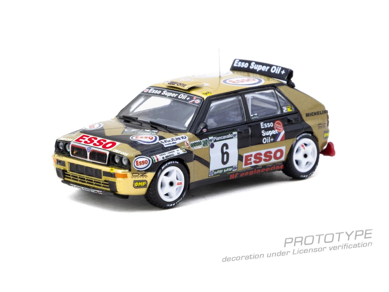 [預訂] Tarmac Works 蘭吉亞 Delta HF Integrale ECR 皮安卡瓦洛拉力賽 1993 冠軍車 Piero Longhi / Maurizio Imerito