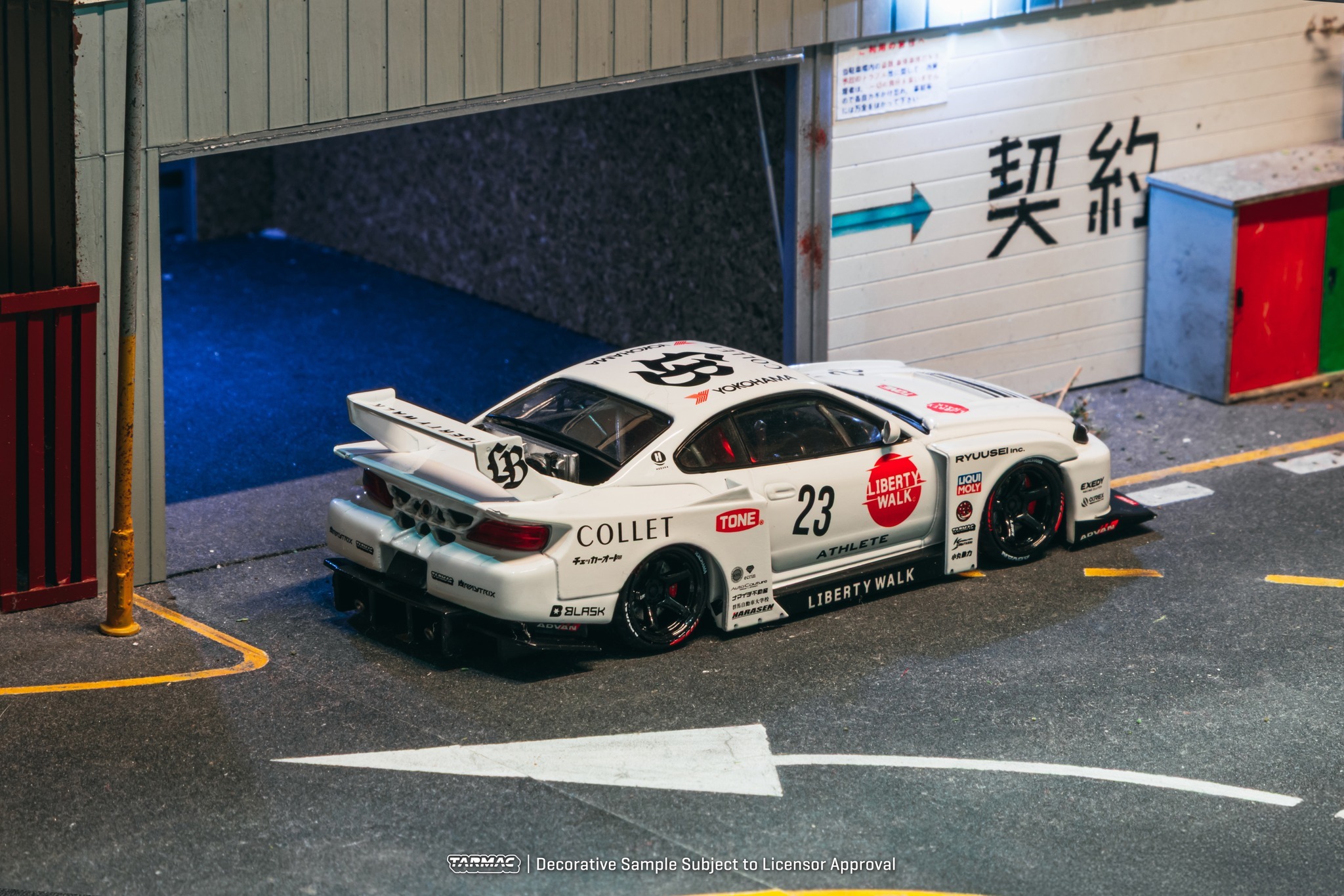 [預訂] Tarmac Works LB-Super Silhouette 日產 SILVIA (S15)  2025年漂移賽版