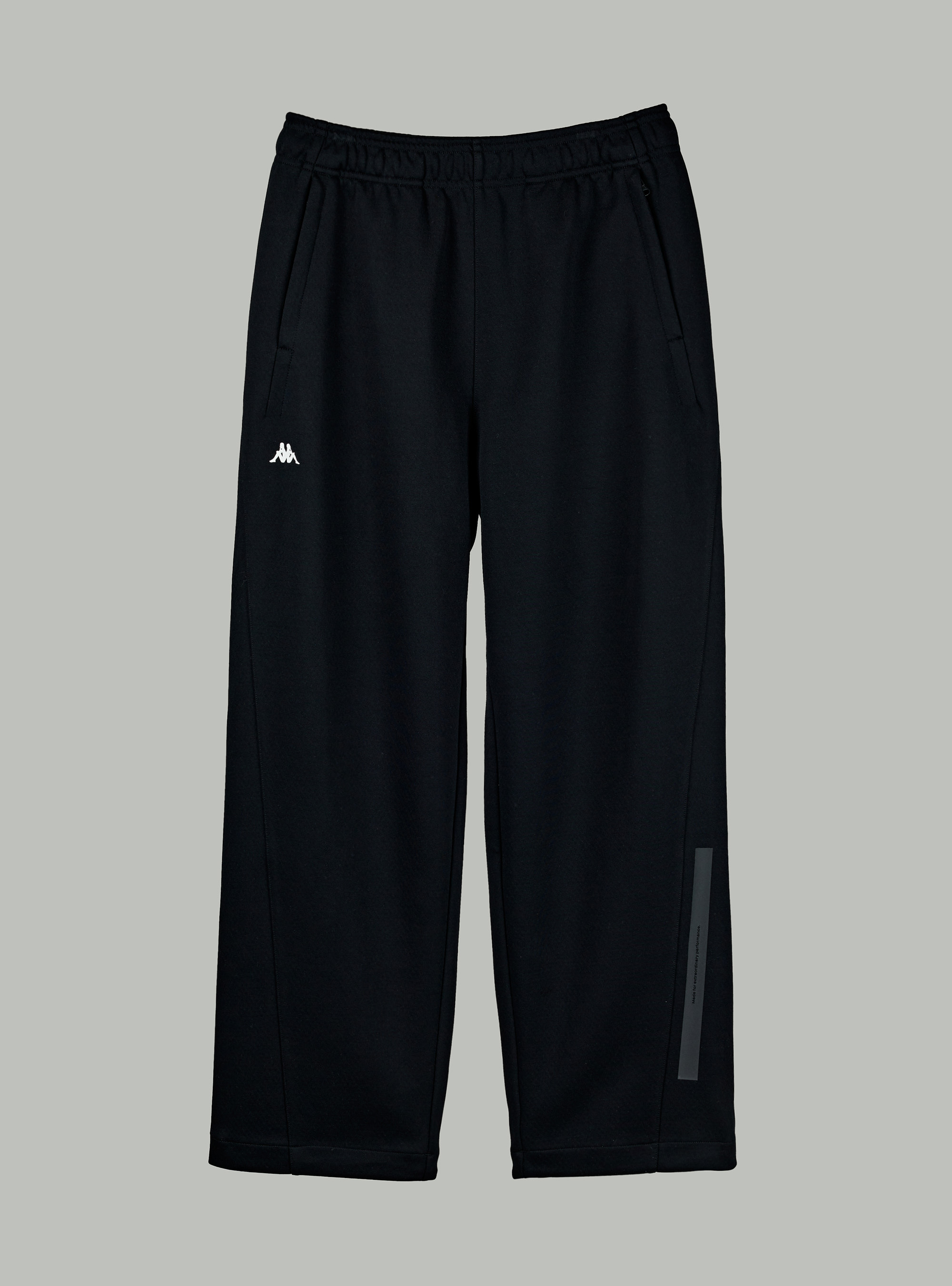 男女適穿 柔軟棉質直筒長褲