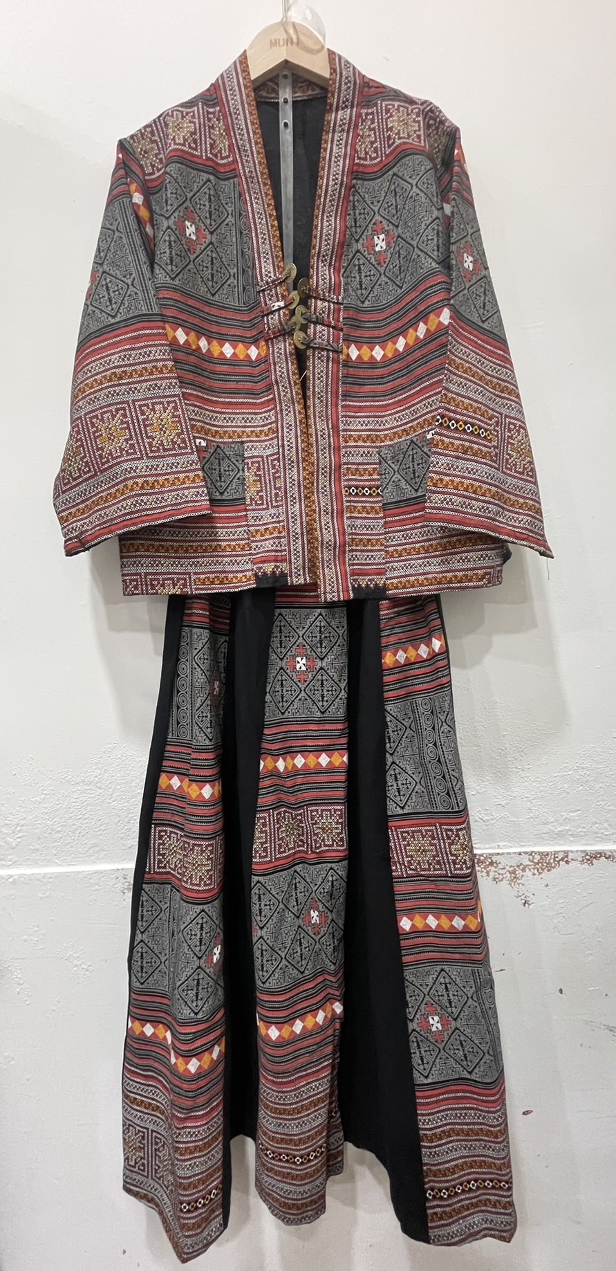 No.1黑底-民族風圖騰套裝