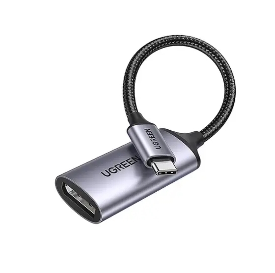 Ugreen USB-C 轉 DP 8K傳輸線-10厘米_CM654 - 15575