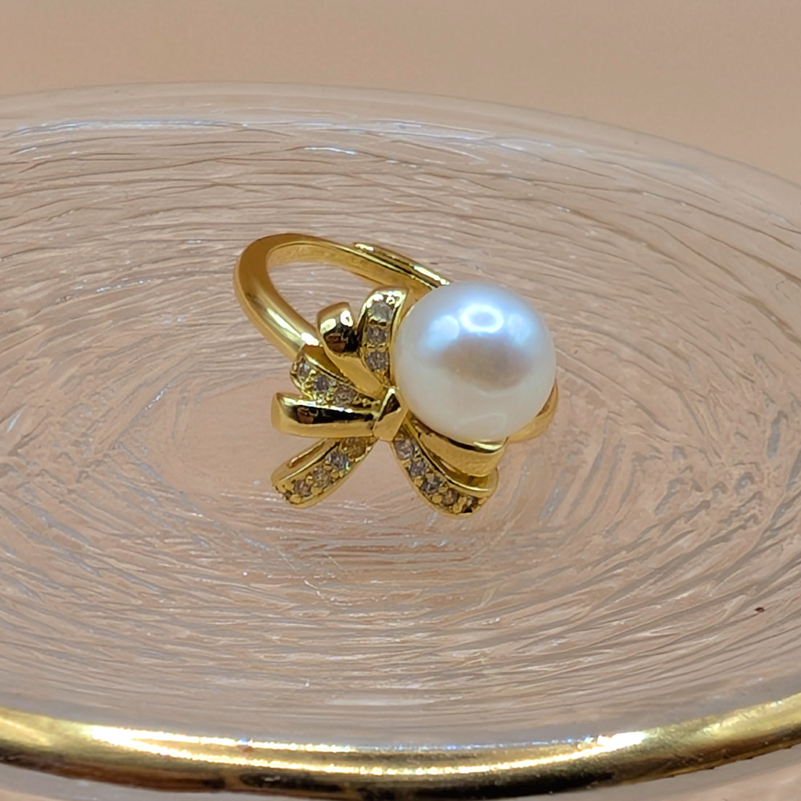 Butterflight｜蝶舞珍珠戒