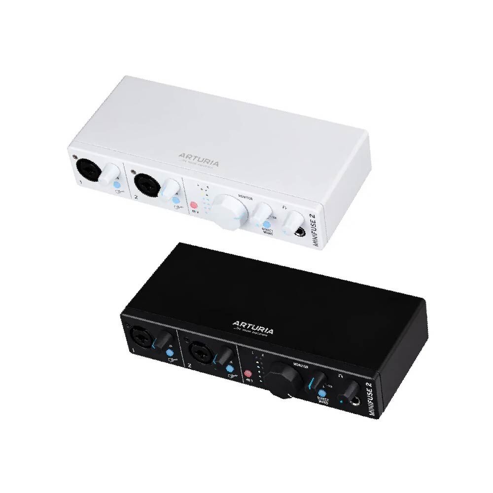 Arturia Arturia / MiniFuse 2 Producer Pack 全能錄音創作套組 (黑、白) 第 5 張圖片｜三峽錄音 / 音響