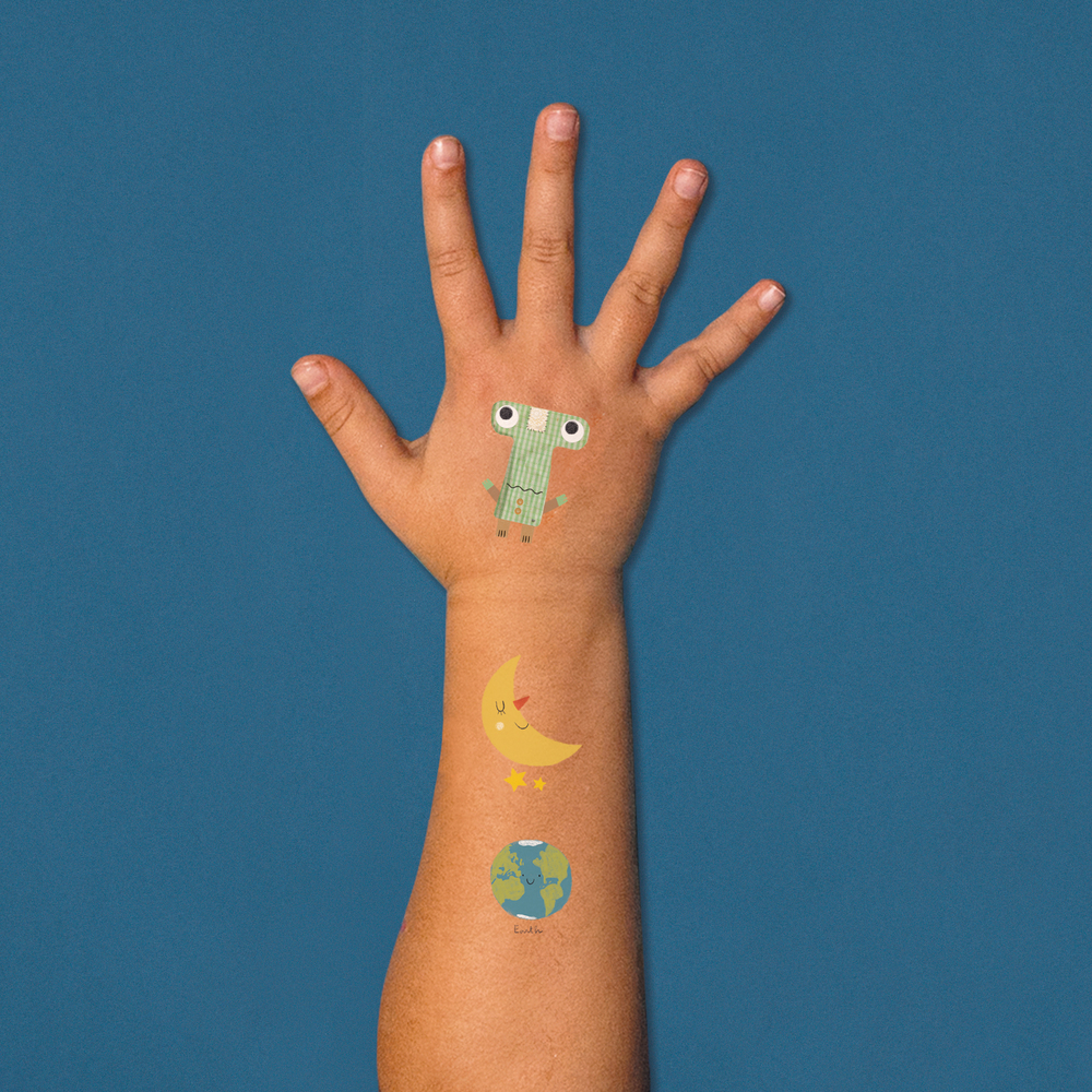 西班牙Londji 太空紋身貼紙