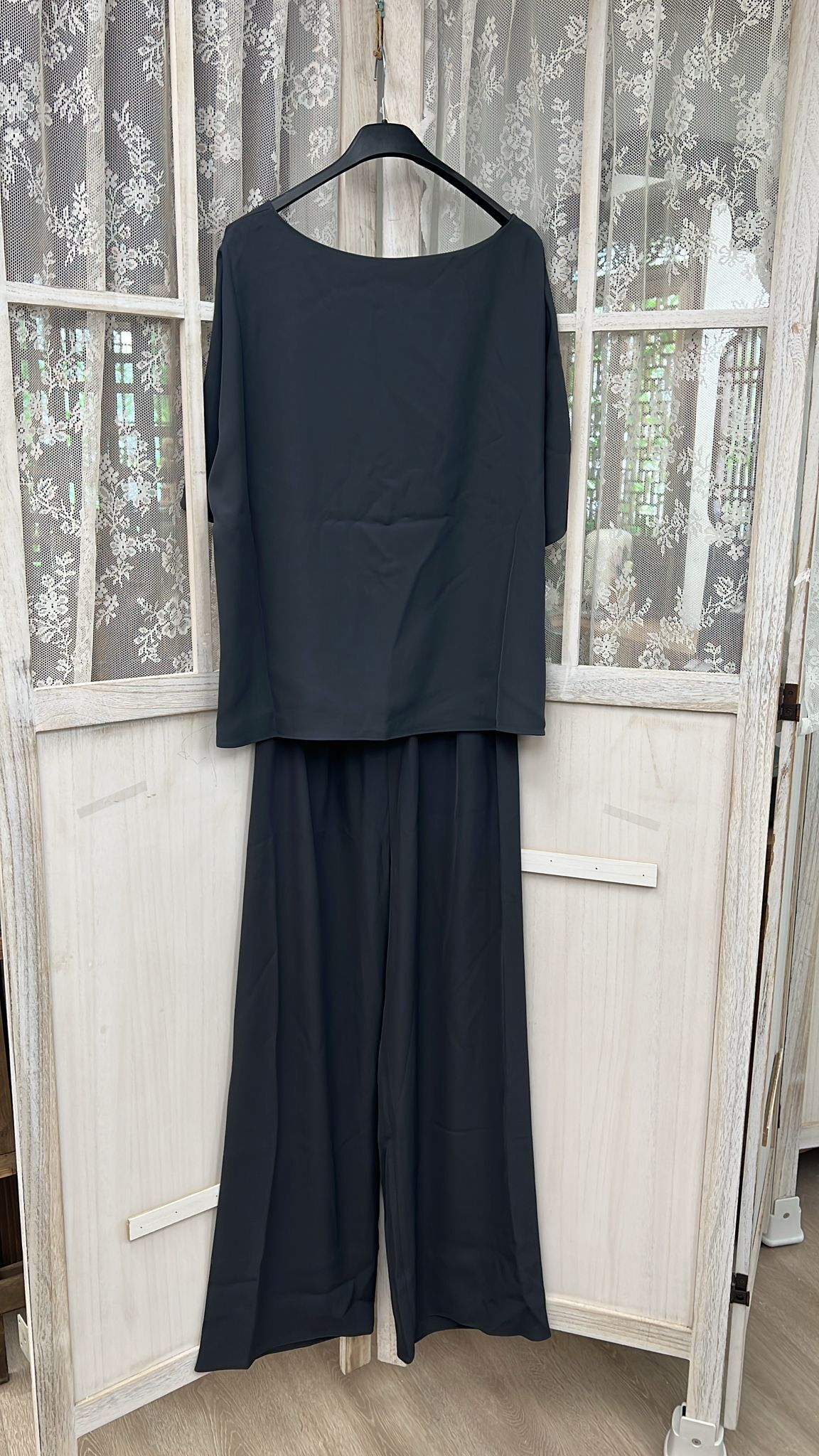 0211CT42-衣物CT-女裝套裝 深灰色 L碼 (A42)