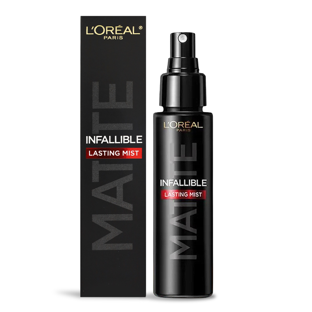 L'OREAL Paris 極致持久定妝噴霧-啞光控油(100ml)-國際航空版