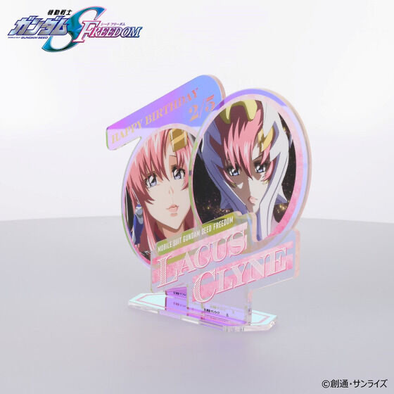 245721 Pbandai 預訂 2026/4月 機動戦士ガンダムSEED FREEDOM ラクス・クラインバースデイシリーズ オーロラアクリルスタンド