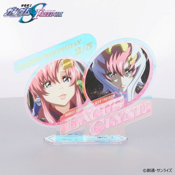 245721 Pbandai 預訂 2026/4月 機動戦士ガンダムSEED FREEDOM ラクス・クラインバースデイシリーズ オーロラアクリルスタンド