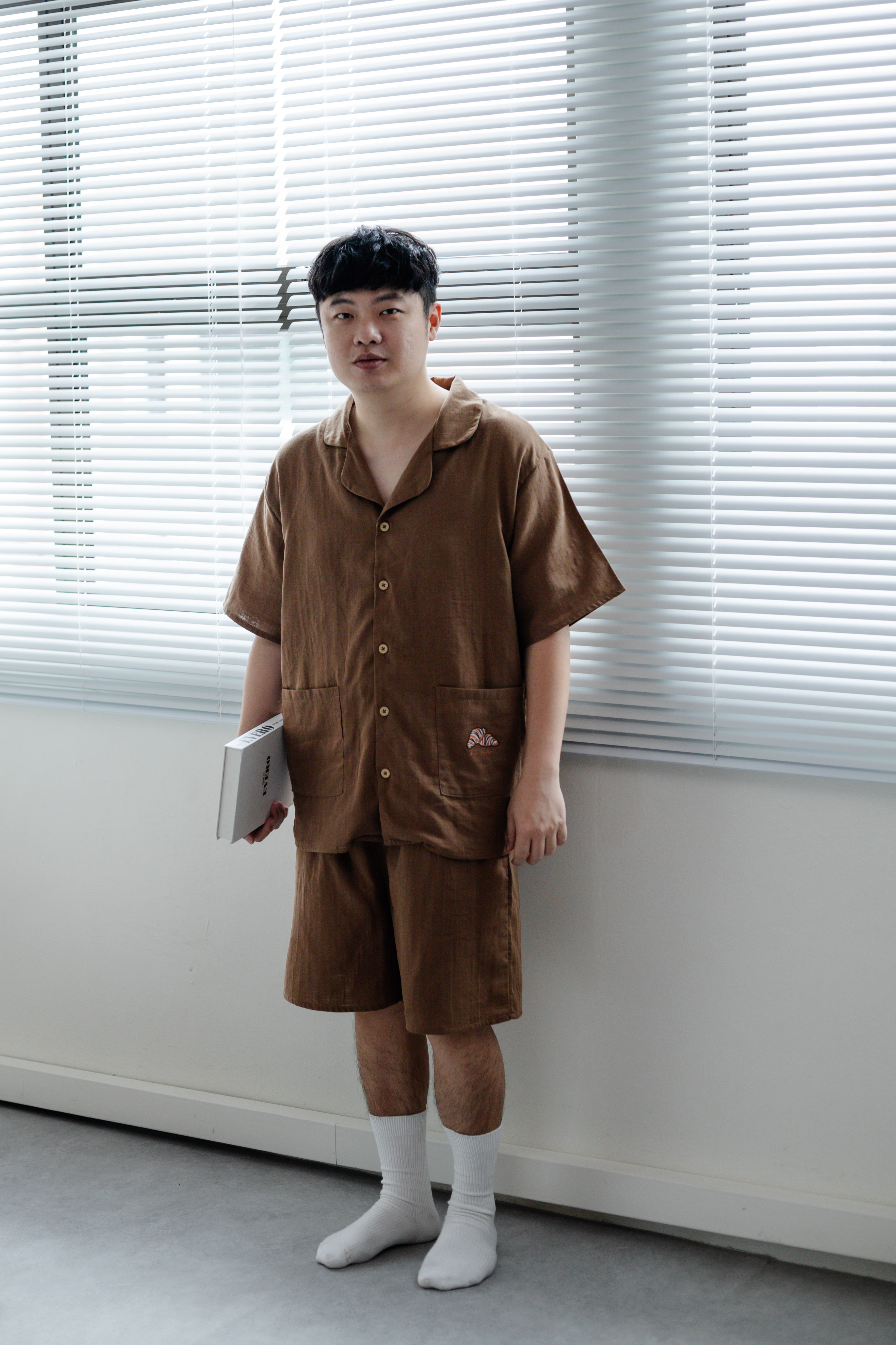 Butter Croissant Lounge Set Khaki  (Men)  -2647SSKHA