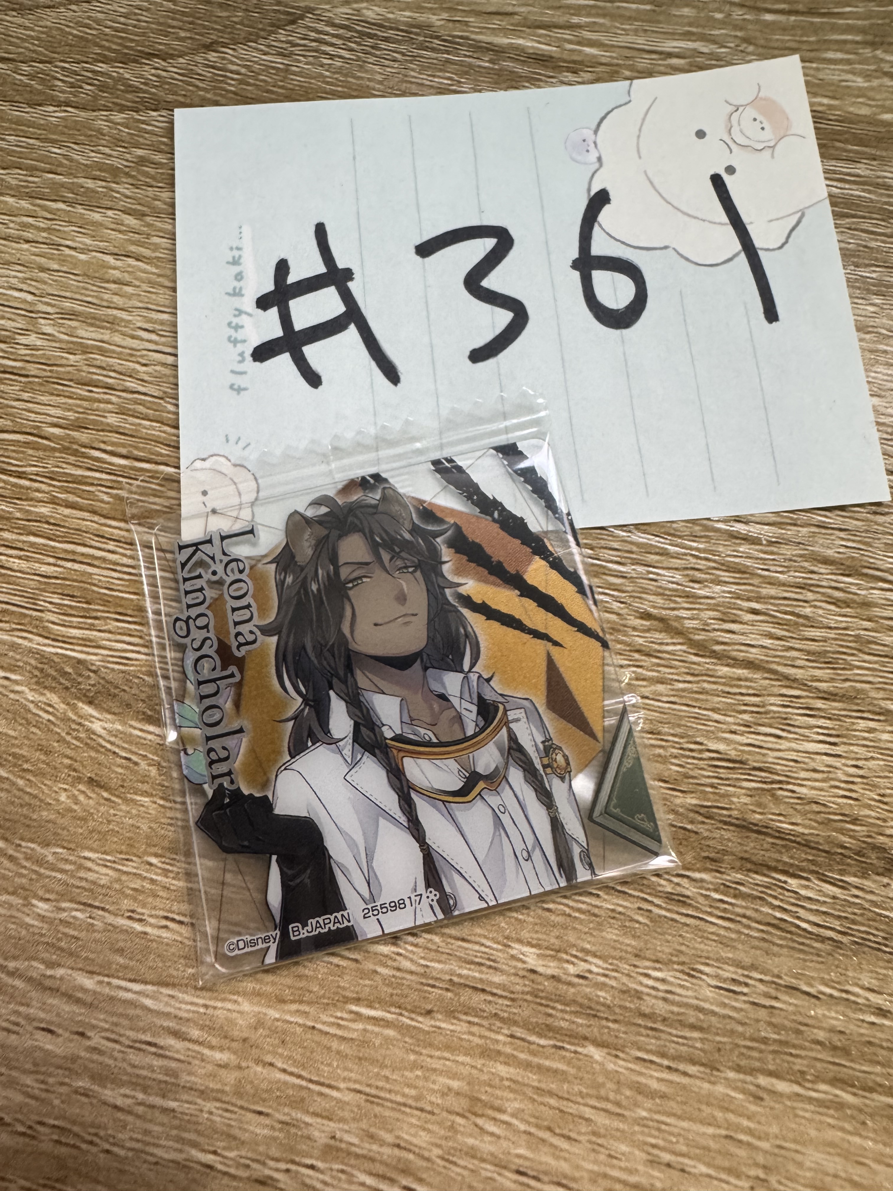 TWST LEONA 膠卡 貼紙 #361