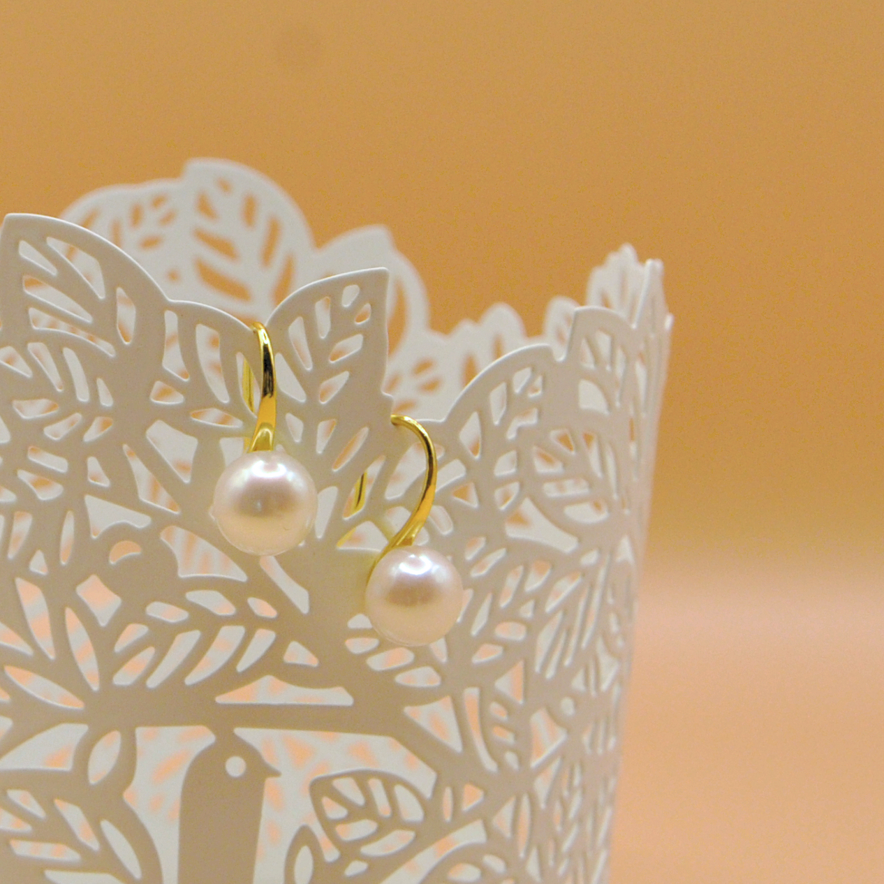 Simplicity Freshwater Pearl｜淡水珍珠高跟鞋耳鉤