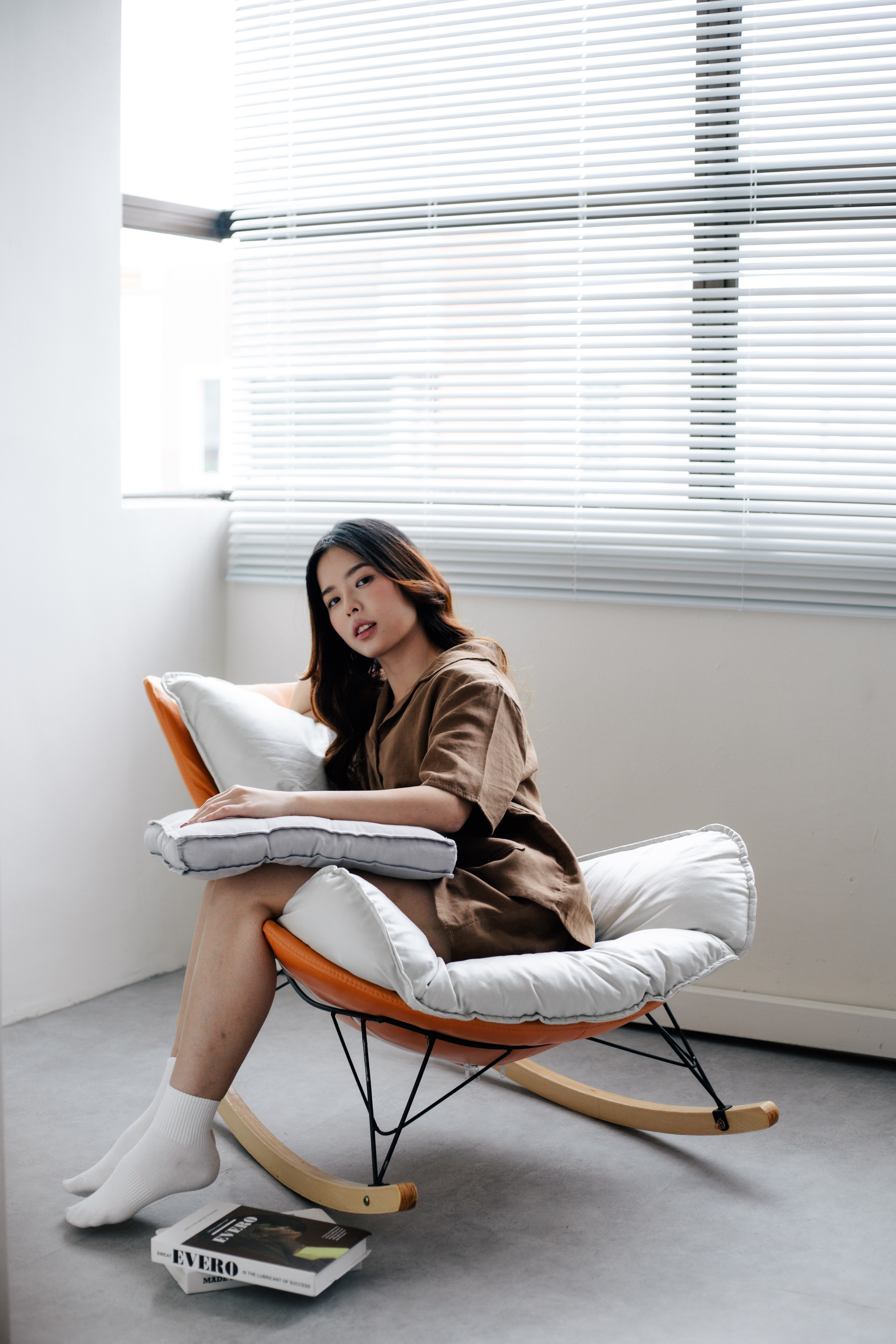 Butter Croissant Lounge Set Khaki (Women) -2648SSKHA