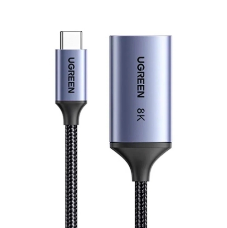 Ugreen USB-C 轉 DP 8K傳輸線-10厘米_CM654 - 15575