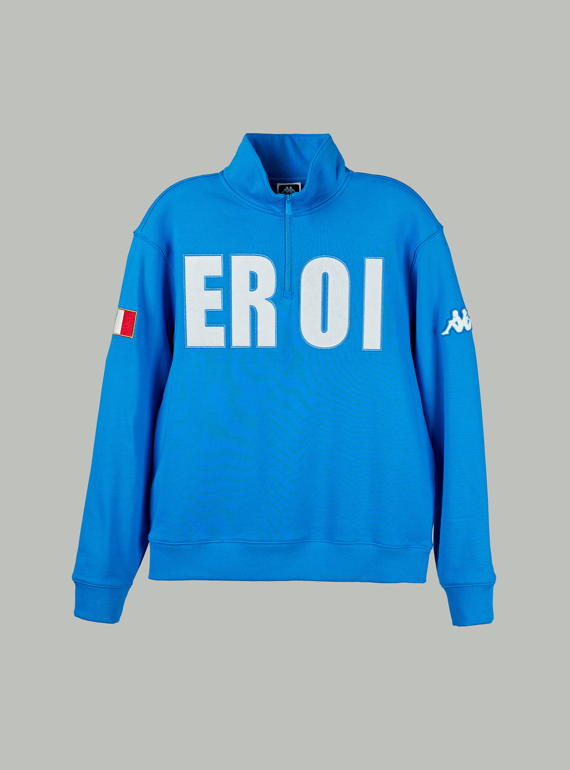 男女適穿 半開襟拉鍊休閒上衣