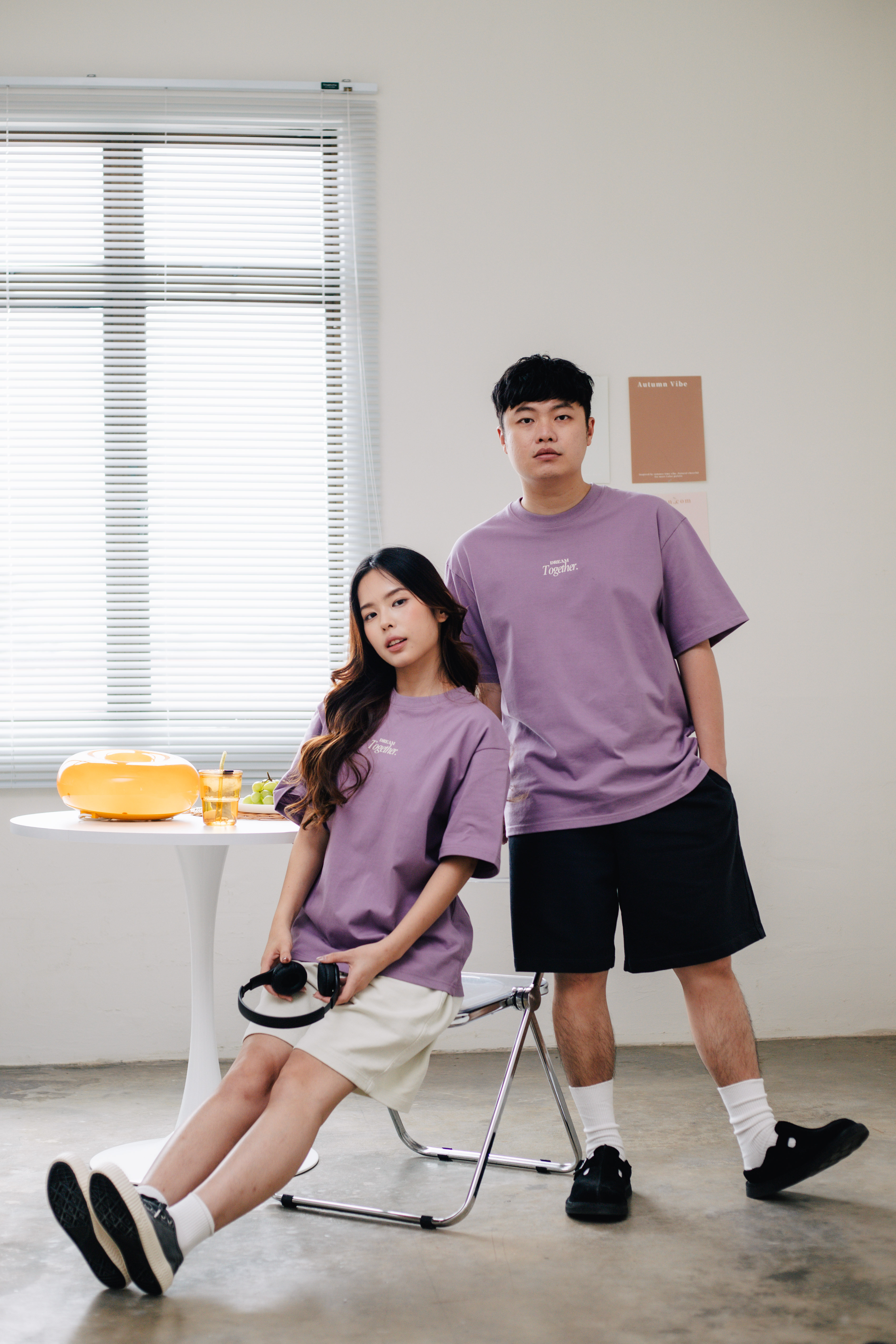 Dannie Sweat Short Black  (Unisex) -2646PSBLK