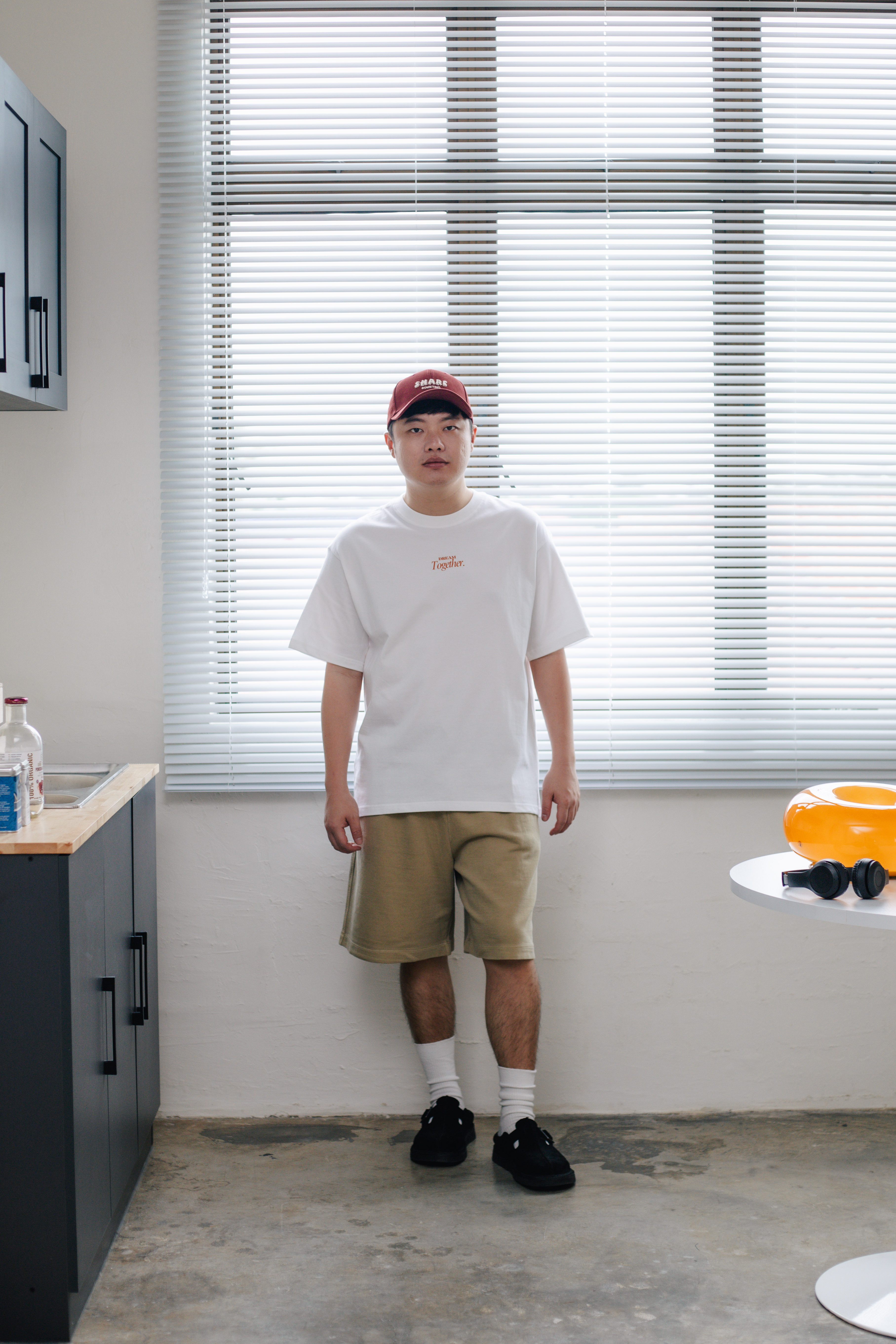 Dannie Sweat Short Khaki (Unisex) -2646PSKHA