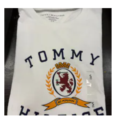 [S] TOMMY HILFIGER OPTIC WHITE CREST LOGO, XM04438-101 (STH1528)