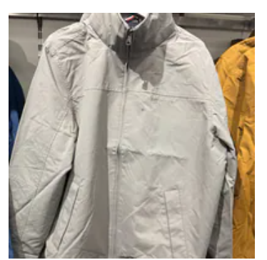 [S] TOMMY HILFIGER HYDROGEN GREY WATER RESISTANT HOODED, 78J8377-024 (STH1530)