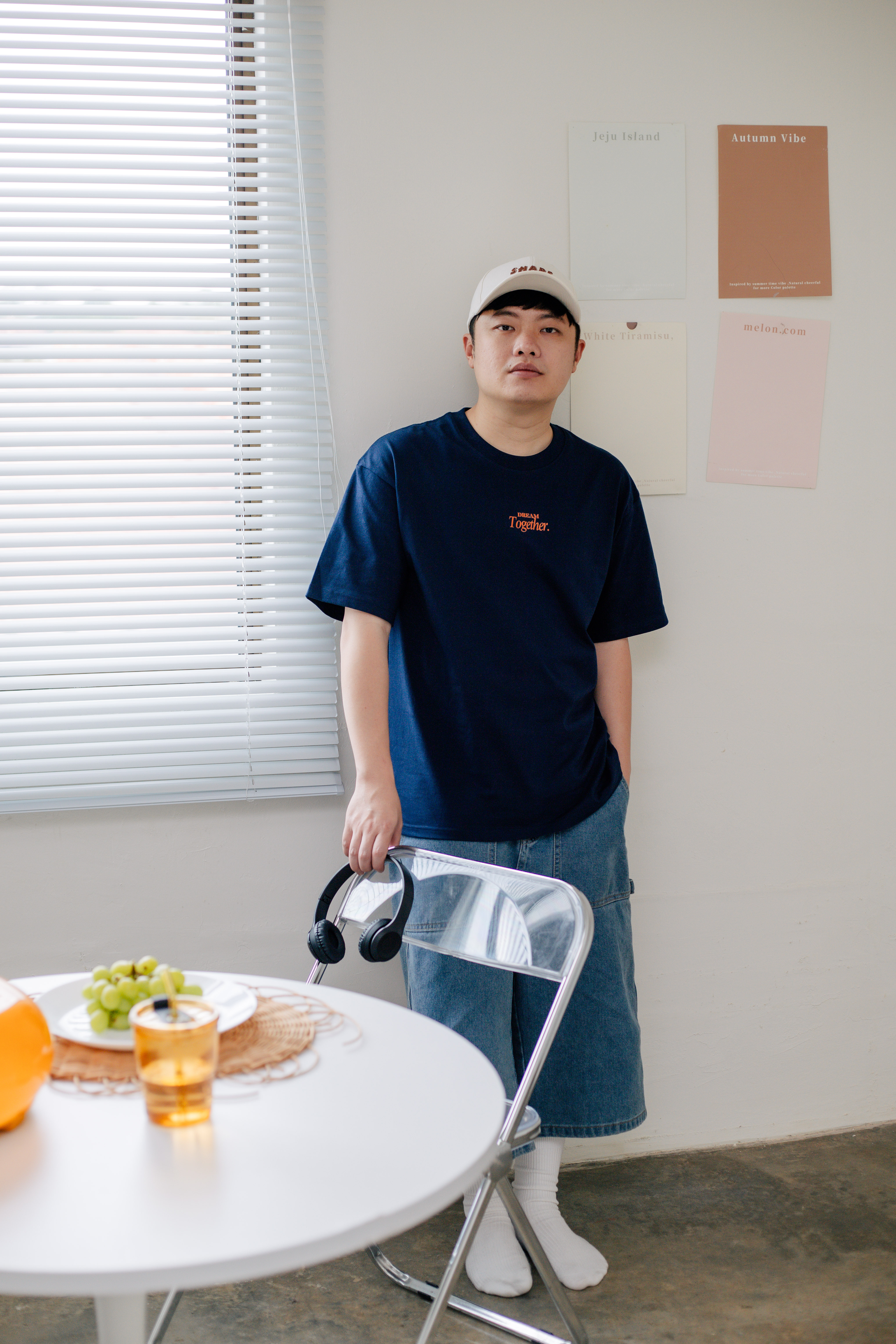 Dream Together Relaxed Tee Navy (Unisex) -2645TSNAV