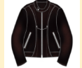 REMIX "Racing Leather Jacket" (Black)