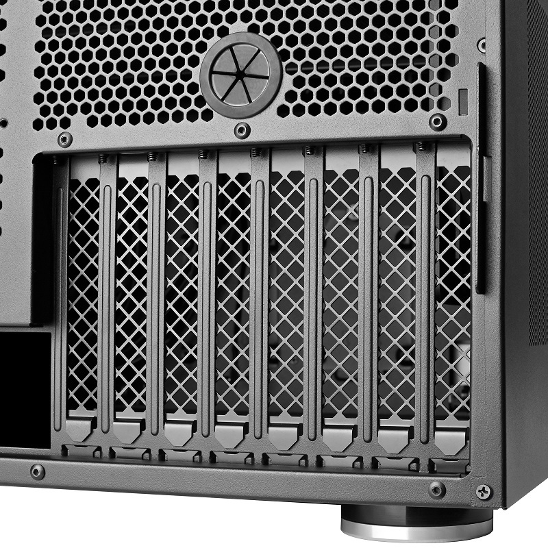 SilverStone 銀欣 Crown 04 橫躺式鋁面板機殼/SST-CW04TB