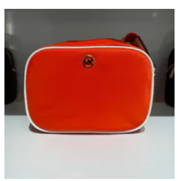 [S] MICHAEL KORS RED CLAY 35S5GTVC2C JET SET TRAVEL MD OVAL CAMERA XBODY , 197853426214 (SMK1352)