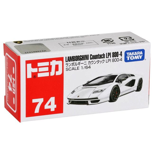 TOM-2ND Tomica BX074 Lamborghini Countach LPI 800-4