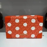 [S] MICHAEL KORS RED CLAY 35S5GOJC1N JEANIE SM EW TRUNK XBODY, 197853427303 (SMK1355)