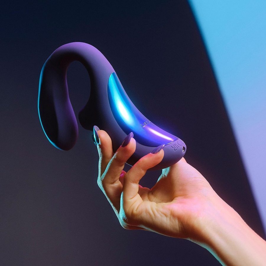 Lelo Enigma Double Sonic APP Stimulator - Purple