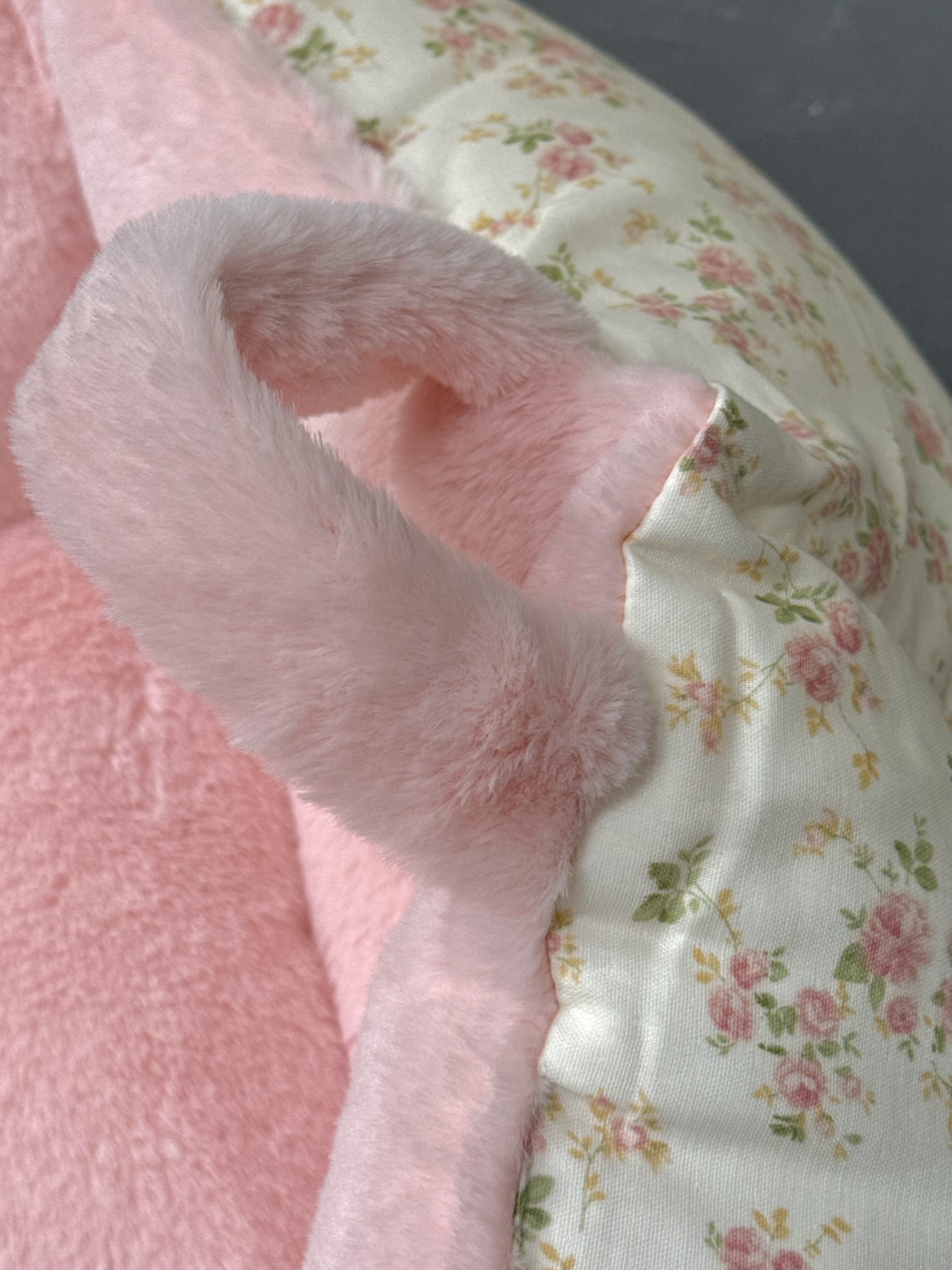 PETMAN 山茶花 宠物花瓣窝 双面可使用