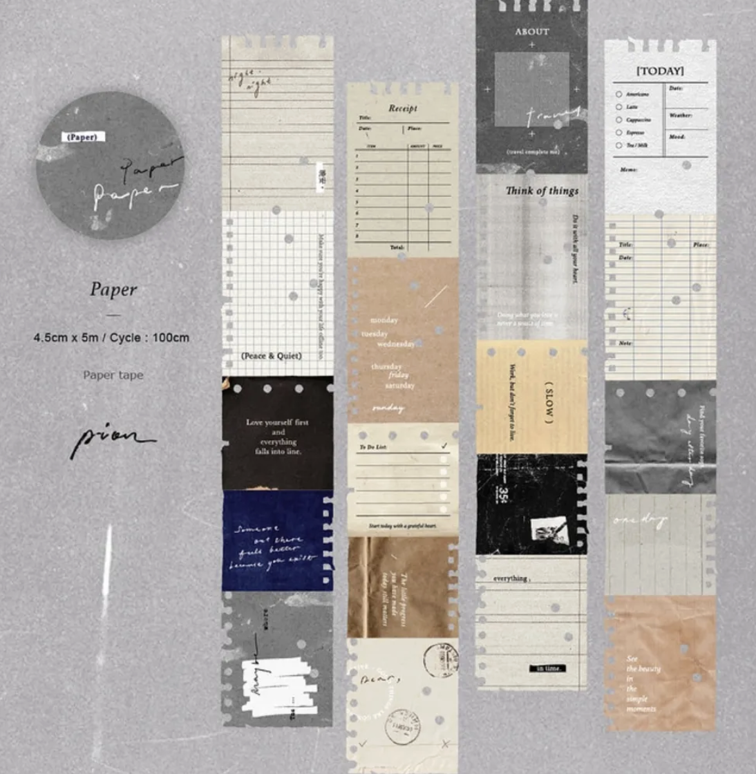 Pion | paper 模造紙膠帶