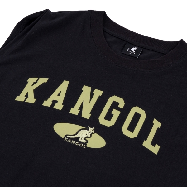 【下殺↘ $399】KANGOL 背心 黑 綠LOGO 寬版 無袖 上衣 女 6322148220