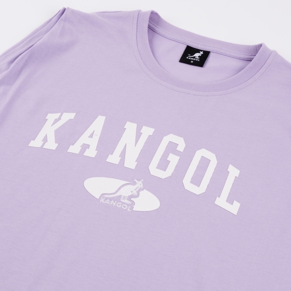【下殺↘ $399】KANGOL 背心 紫 白LOGO 寬版 無袖 上衣 女 6322148291